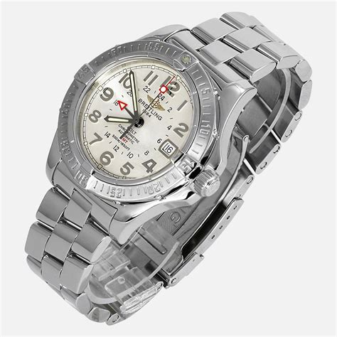 breitling colt chronometer gmt automatic watch a32350|breitling 32 gmt.